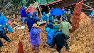 Horrifying Landslides Cause Multiple Deaths in Vietnam After Super Typhoon Yagi  SAPA TV [upl. by Hebert]