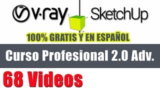 Vray 20 y Sketchup  24 Configurar la resolución de salida de nuestro Render [upl. by Repotsirhc466]