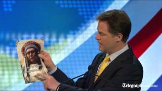 Nigel Farage v Nick Clegg EU debate highlights [upl. by Atinaujnas]