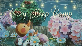 ACNH BGM💤COZY SLEEP CAMP⛺🌿calm ambience🫧1 Hour Chill Lofi🎧Relaxing Music 〖 Sleep ✨ Study 📝Work Aid 〗 [upl. by Menendez571]