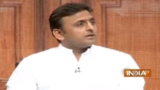 Akhilesh Yadav in Aap ki Adalat Part 1  India TV [upl. by Cyndie]