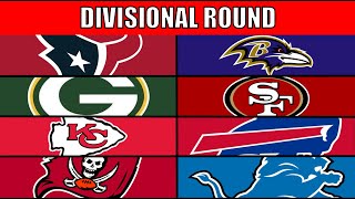 NFL Playoff Predictions Divisional Round [upl. by Luisa405]