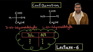 Configuration of Carbohydrates  Difference between DL and dl  Biomolecules Lec 6 by TUC [upl. by Nayab]