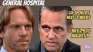 General Hospital 2Week Spoilers July 29Aug 9 Sonny Crosses the Line amp Kristina’s Emergency gh [upl. by Mcnalley]