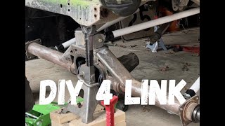 How to build a 4 link suspension DIY Triangulated four link build  Jeep Wrangler YJ Part 1 [upl. by Neret224]