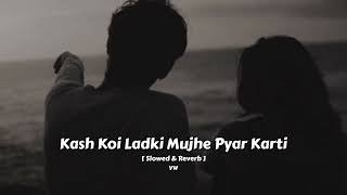 Kash Koi Ladki Mujhe Pyar Karti Slowed amp Reverb Song  VW [upl. by Dorreg]