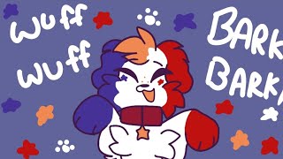 ❤Woof Woof Bark Bark  animation meme 💙 [upl. by Rubens]