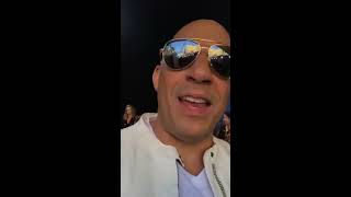 Vin Diesel forgot to turnoff his Livestream at Infinity War Premiere [upl. by Edmonds]