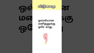 Best riddles in tamil 💡vidukathai [upl. by Brig838]