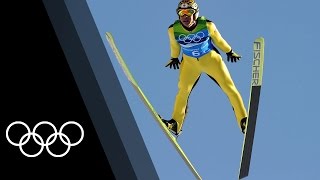 Top 3 Olympic Ski Jumping appearances [upl. by Marcile]