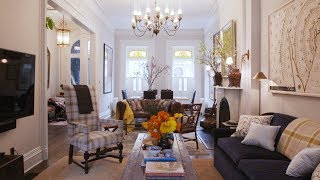 A Traditional Brooklyn Brownstone with a Twist  Home Tours  House Beautiful [upl. by Muhcan]