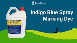 Indigo Blue Spray Marking Dye [upl. by Upshaw]