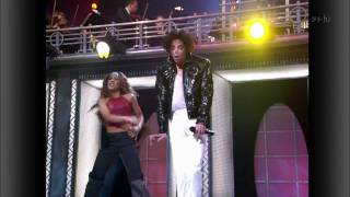 Michael Jackson ft Usher ft Chris Tucker  You Rock My World LIVE HD [upl. by Ecnerret]