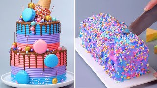 15 Fun and Creative Cake Decorating Ideas For Any Occasion 😍 So Yummy Chocolate Cake Tutorials [upl. by Ztirf]