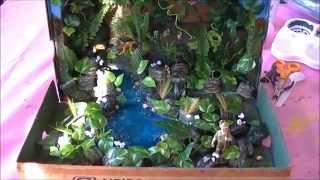 How to Make Rainforest in a Shoebox  School Project [upl. by Pauwles637]