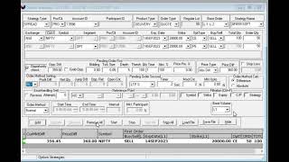 Executing StraddleStrangle or any 2 Leg Option Algo Strategy using Greeksoft ALTZ [upl. by Irrak]