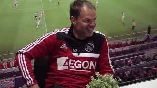 PRANK  Ajax en adidas presenteren nieuw thuis en uitshirt 20142015 [upl. by Ainirtac970]