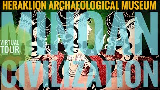 Minoan Civilization Heraklion Archaeological Museum Virtual Tour [upl. by Sualokin13]