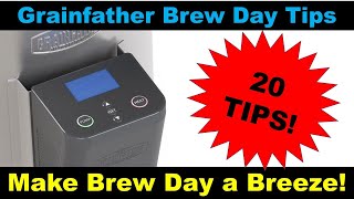 The Grainfather  Brew Day Tips [upl. by Faustina]