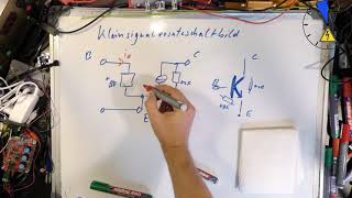 Kleinsignalersatzschaltbild eines Transistors [upl. by Ocirema982]