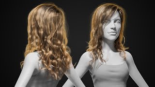 Styling and Rendering Realistic Hair with Blender and Cycles Pt 1 [upl. by Adigirb]