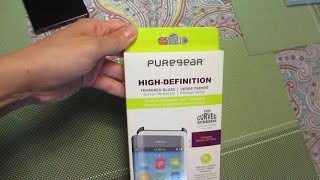 PureGear Tempered Glass Screen Protector for S23 Ultra Unboxing [upl. by Nabetse]