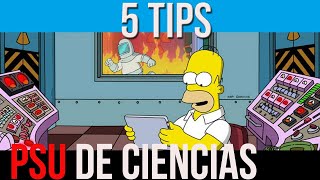 5 TIPS 🤜 PSU  PTU  PAES CIENCIAS  Consejos de CÓMO ESTUDIAR y SUBIR puntajes [upl. by Sillaw978]