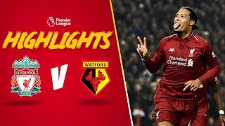 Manes cheeky backheel finish  Liverpool 50 Watford  Highlights [upl. by Greenman]