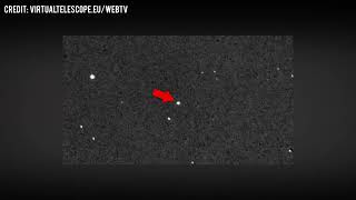 1 km diameter Asteroid 7482 1994 PC1 flies close to Earth on Jan 18 2022 video from telescope [upl. by Ajile805]