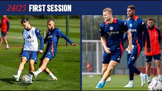 De Ligt amp Mazraouis First Training Session 🤩 [upl. by Tnerb211]