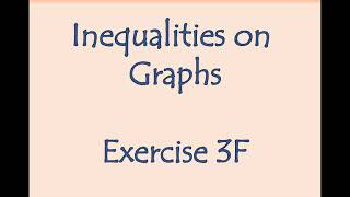 AS Maths  Pure  Inequalities on Graphs [upl. by Boggers]