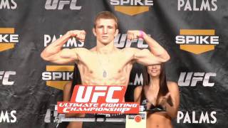 The Ultimate Fighter 14 Finale Dillashaw vs Dodson  Weighin Highlight [upl. by Emlen]