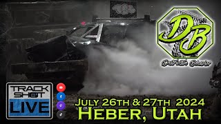 Demolition Derby  TRACK SHOT LIVE  Destructive Behavior  Heber Utah Day 1 [upl. by Adhamh]