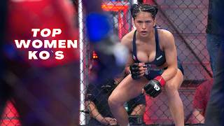 Womens Most Scariest Knockouts in MMA 2024 [upl. by Innavoig]