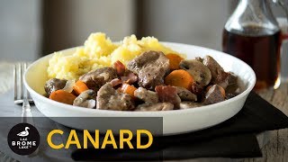 Recette de bourguignon de canard à lérable [upl. by Schmidt505]