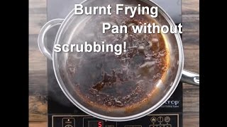 The Easiest Way To Save a Scorched Pan Without Scrubbing [upl. by Agbogla475]