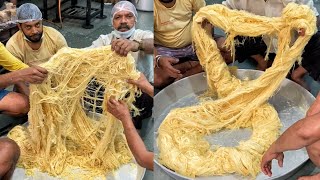 ULTIMATE Soan Papdi Making😱😱 इतनी मेहनत और किसी मिठाई में नहीं लगती😳😳 Indian Street Food [upl. by Naraj]