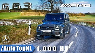 G63 AMG 1000HP GAD Motors  Exhaust SOUND  STRAIGHT PIPES  Onboard amp LOUD REVS by AutoTopNL [upl. by Aliuqaj543]