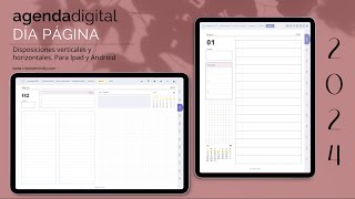 Agenda digital día página 2024 para Ipad y Android [upl. by Brace]