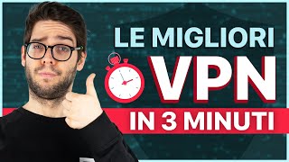 Le Migliori VPN in 3 minuti  Recensione del 2024 [upl. by Michiko228]