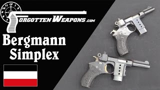 Bergmann Simplex Pocket Pistols [upl. by Tarrant789]