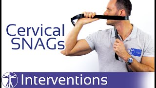 Cervical SNAGs  Neck SelfMobilization [upl. by Ydwor]