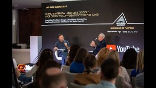 Keynote Interview  YouTube amp Google Lyor Cohen in conversation with Pete Tong [upl. by Neeka]