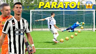 Questo portiere ha PARATO un RIGORE a CRISTIANO RONALDO ⚽️😱 Quanto è FORTE [upl. by Anallij100]