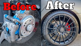 How to paint your brake calipers with spray cans [upl. by Sergu887]