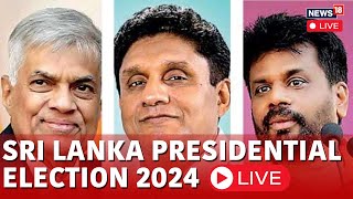 Sri Lanka Elections 2024 LIVE  Ranil Wickremesinghe  Anura Kumara Dissanayake  Sajith Premadasa [upl. by Lleinnad]