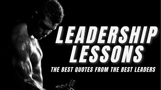 Leadership Quotes You Need to Succeed [upl. by Akirdnwahs]