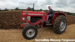 1974 Massey Ferguson 168 2WD 39 Litre 4Cyl Diesel Tractor 69HP Bamford Blakesley Vintage 2024 [upl. by Yeaton]