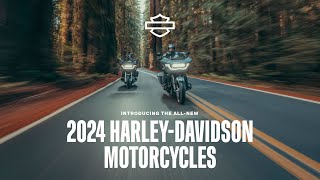 AllNew 2024 HarleyDavidson Motorcycles [upl. by Eessej]