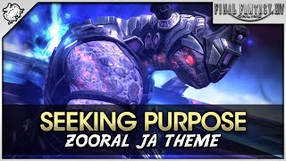 FFXIV  Seeking Purpose Zoraal Ja Theme Everkeep [upl. by Sterner751]